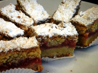 Rhubarb Shortbread