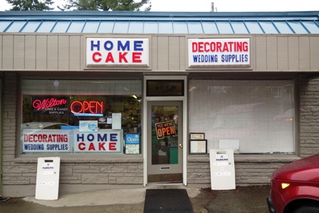 Home Cake Shop Storefront