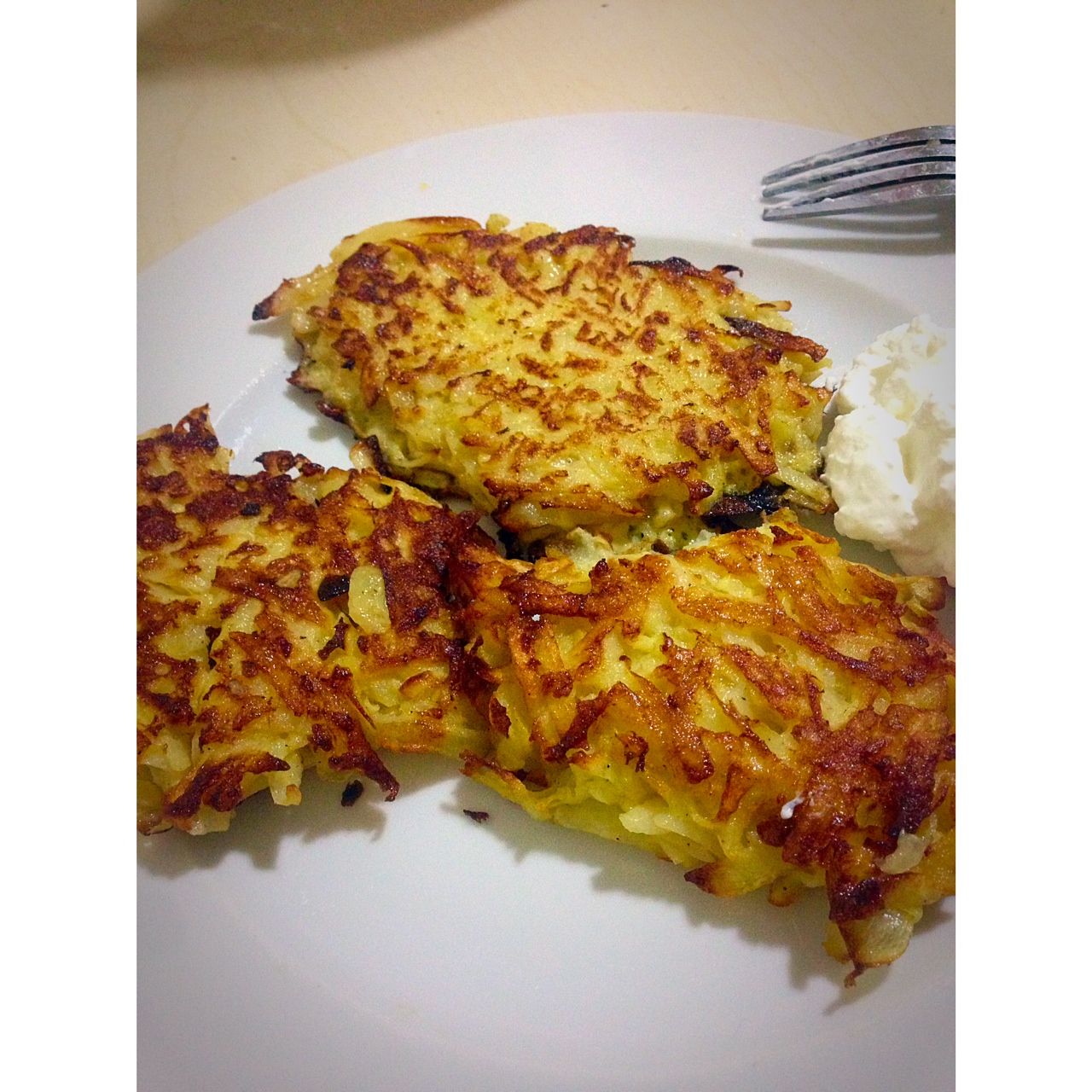 Aviva latkes